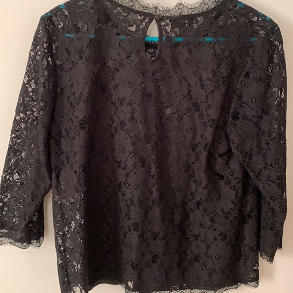 Talbots black lace too - Picture 2 of 3